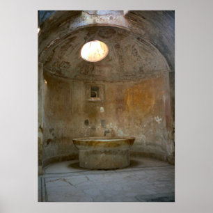 Affiches Pompeii, maison romaine de bain