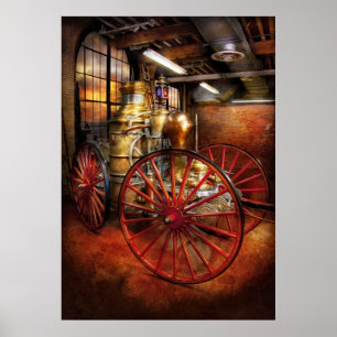 Affiches Pompier - Il y a un jour, il y a longtemps