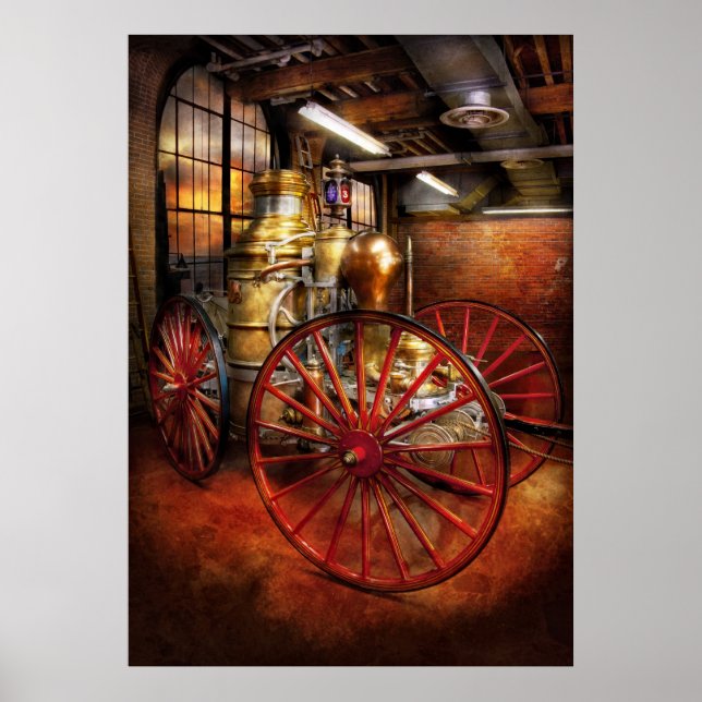 Affiches Pompier - Il y a un jour, il y a longtemps (Devant)