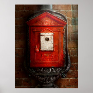 Affiches Pompier - la boîte du feu