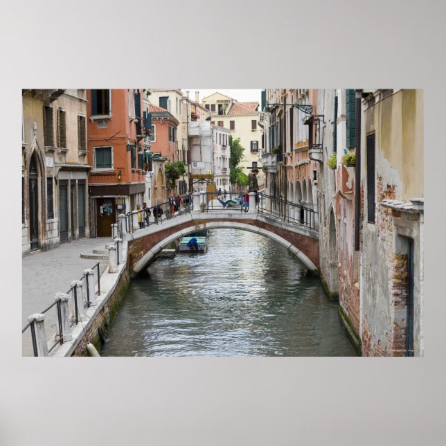 Affiches Pont à Venise (Devant)
