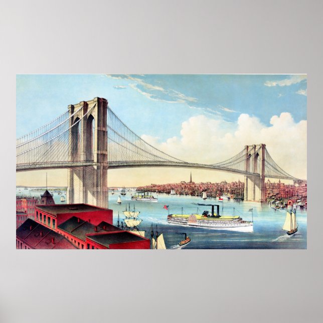 Affiches Pont Brooklyn 2 (Devant)