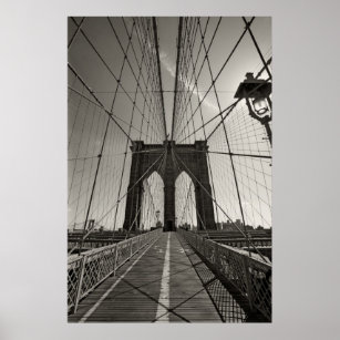 Affiches pont brooklyn new york