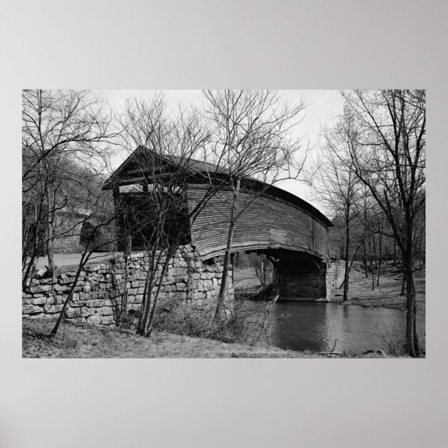 Affiches Pont couvert de bosse (Devant)