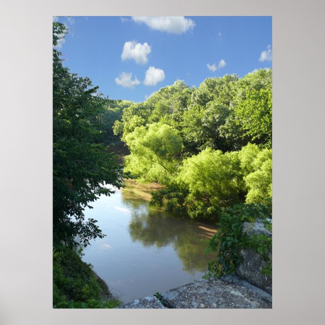 Affiches Pont d'arc de pierre Clements 1886 (Devant)