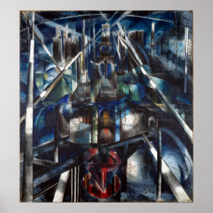 Affiches Pont de Joseph Stella Brooklyn
