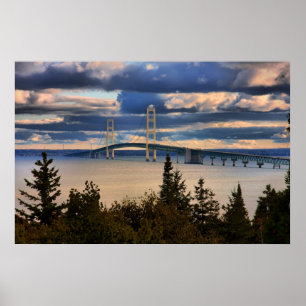 Affiches Pont de Mackinac #1060