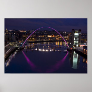 Affiches Pont de millénaire de Gateshead