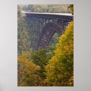 Affiches Pont de New River Gorge, New River Gorge