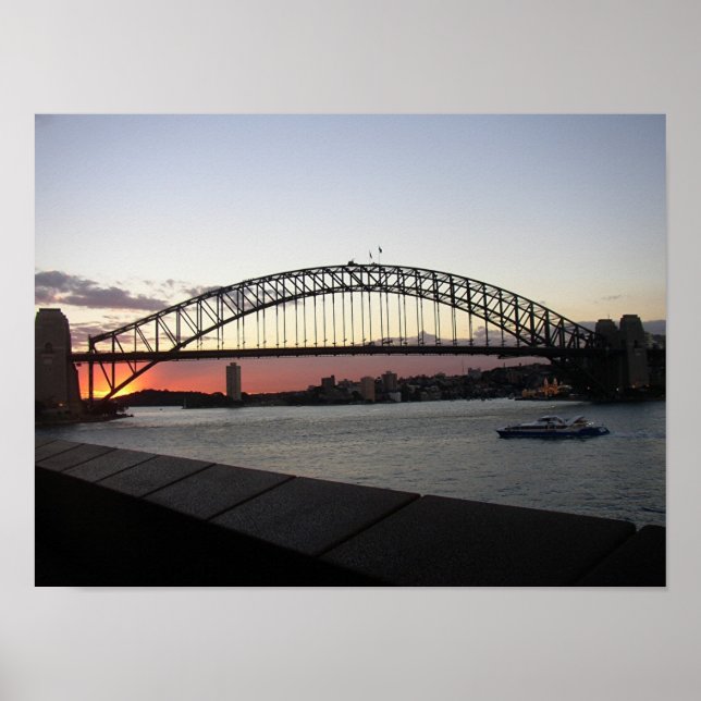 Affiches Pont du port de Sydney (Devant)