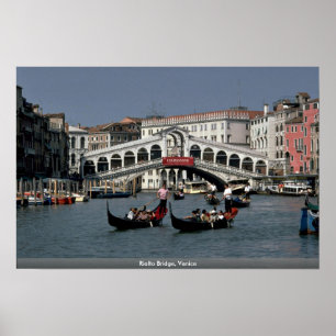 Affiches Pont du Rialto, Venise