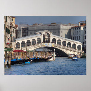Affiches Pont du Rialto Venise Italie
