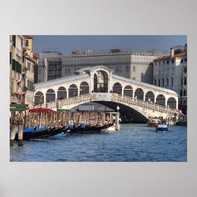 Affiches Pont du Rialto Venise Italie (Devant)