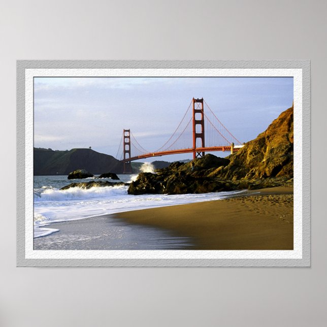 Affiches Pont Golden Gate (Devant)