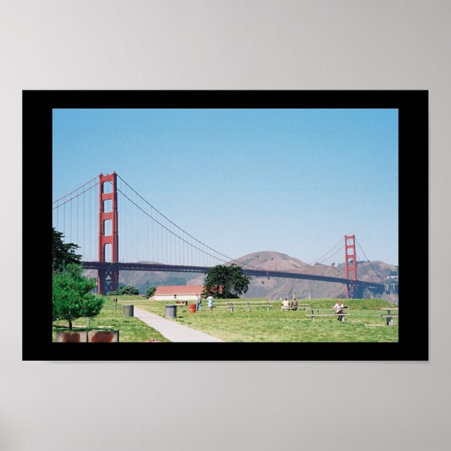 Affiches Pont Golden Gate (Devant)