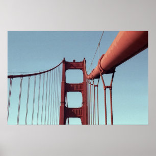 Affiches Pont Golden Gate unique, photo de San Francisco