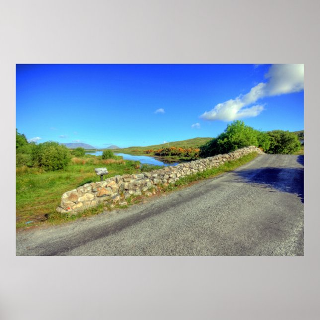 Affiches Pont homme calme (Devant)