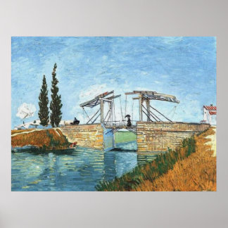 Affiches Pont Langlois à Arles par Vincent van Gogh