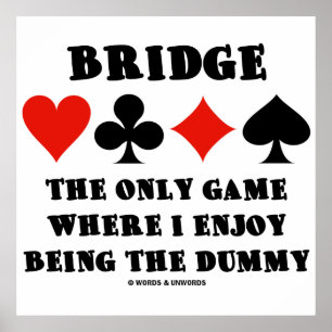 Affiches Pont Le Seul Jeu Où J'Aime Être Fou