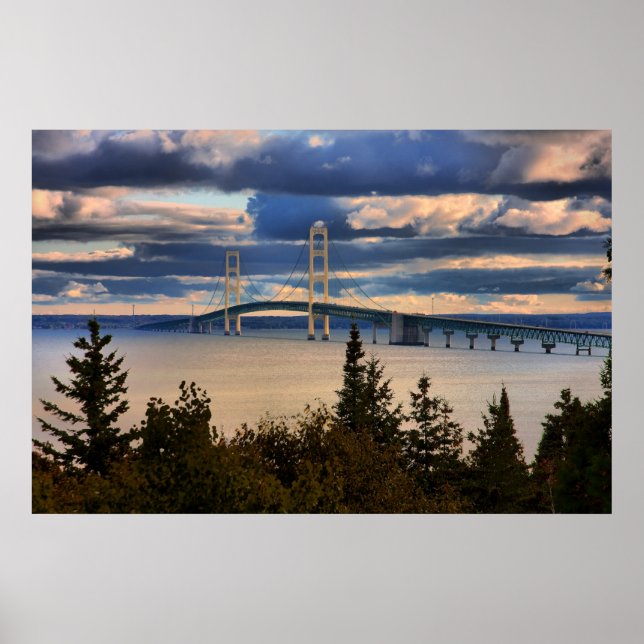 Affiches Pont Mackinac #1060 (Devant)
