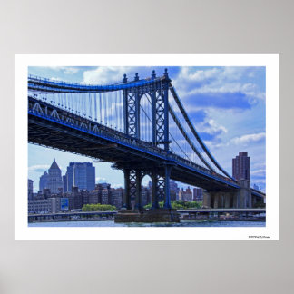 Affiches Pont Manhattan A2 du New York Times