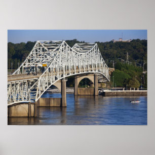 Affiches Pont O'Neil sur la rivière Tennessee, Florence,