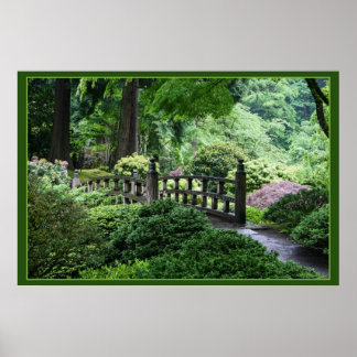 Affiches Pont - Portland Jardin Japonais
