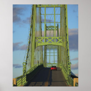Affiches Pont suspendu menant à Little Deer Isle