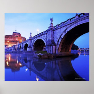 Affiches Ponte Sant Angelo et Castel Sant Angelo plus de