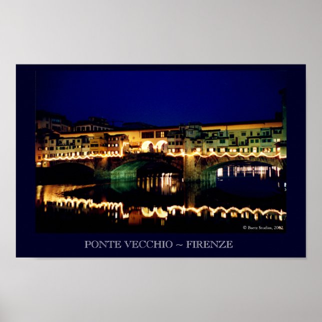 Affiches Ponte Vecchio (Devant)