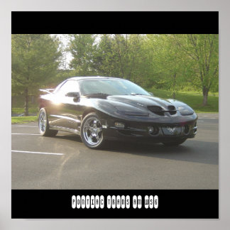 Affiches Pontiac Trans Am WS6
