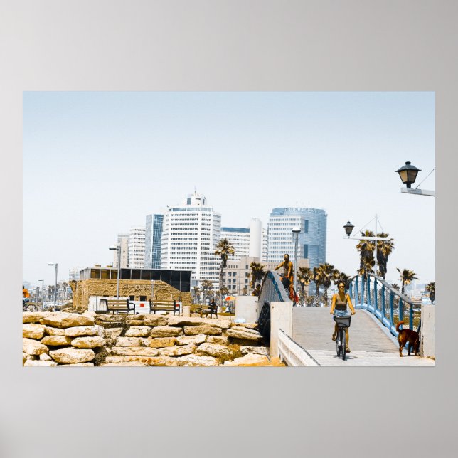 Affiches Ponts à Tel Aviv (Devant)