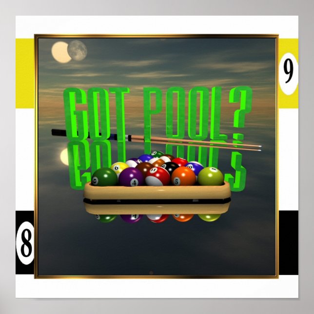 Affiches Pool (Devant)