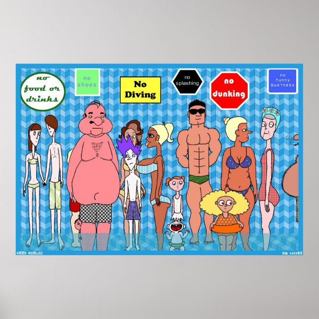 Affiches Pool People (Devant)