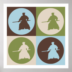 Affiches Pop Art Aikido