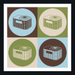 Affiches Pop Art HVAC<br><div class="desc">Pop Art HVAC. Obtenez ce design amusant avec votre passe-temps, votre occupation ou votre obsession sur de grands t-shirts, autocollants et bien plus encore. Ils font aussi de grands cadeaux !</div>