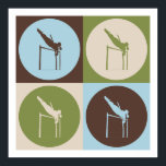 Affiches Pop Art Pole Vaulting<br><div class="desc">Pop Art Pole Vaulting. Obtenez ce design amusant avec votre passe-temps,  votre occupation ou votre obsession sur de grands t-shirts,  autocollants et bien plus encore. Ils font aussi de grands cadeaux !</div>