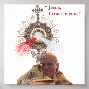 Affiches Pope John Paul II print