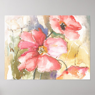 Affiches Poppies douces I