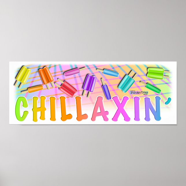 AFFICHES POPSICLES POP ART (Devant)