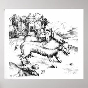 Affiches Porc monstrueux