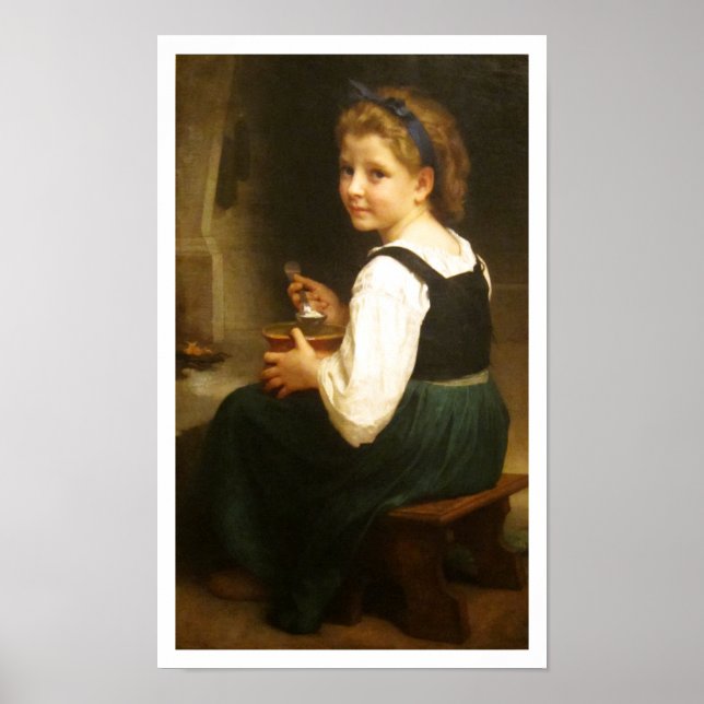 Affiches Porridge, William-Adolphe Bouguereau (Devant)