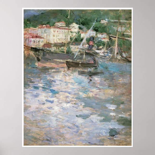 Affiches Port à Nice, Berthe Morisot (Devant)