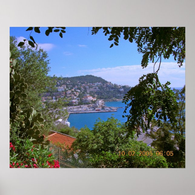 Affiches Port à Nice, France (Devant)