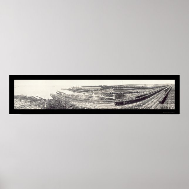 Affiches Port Covington, MD Photo 1913 (Devant)