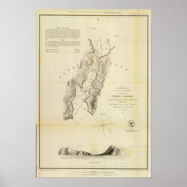 Affiches Port de Catalina (Devant)