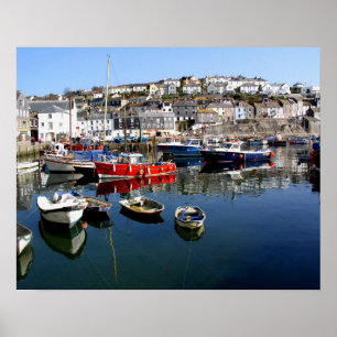 Affiches port de Mevagissey