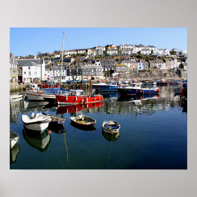 Affiches port de Mevagissey (Devant)