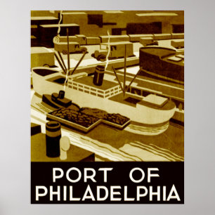 Affiches Port de Philadelphie