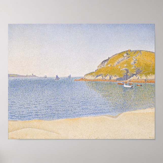 Affiches Port de Saint-Cast par Paul Signac (Devant)